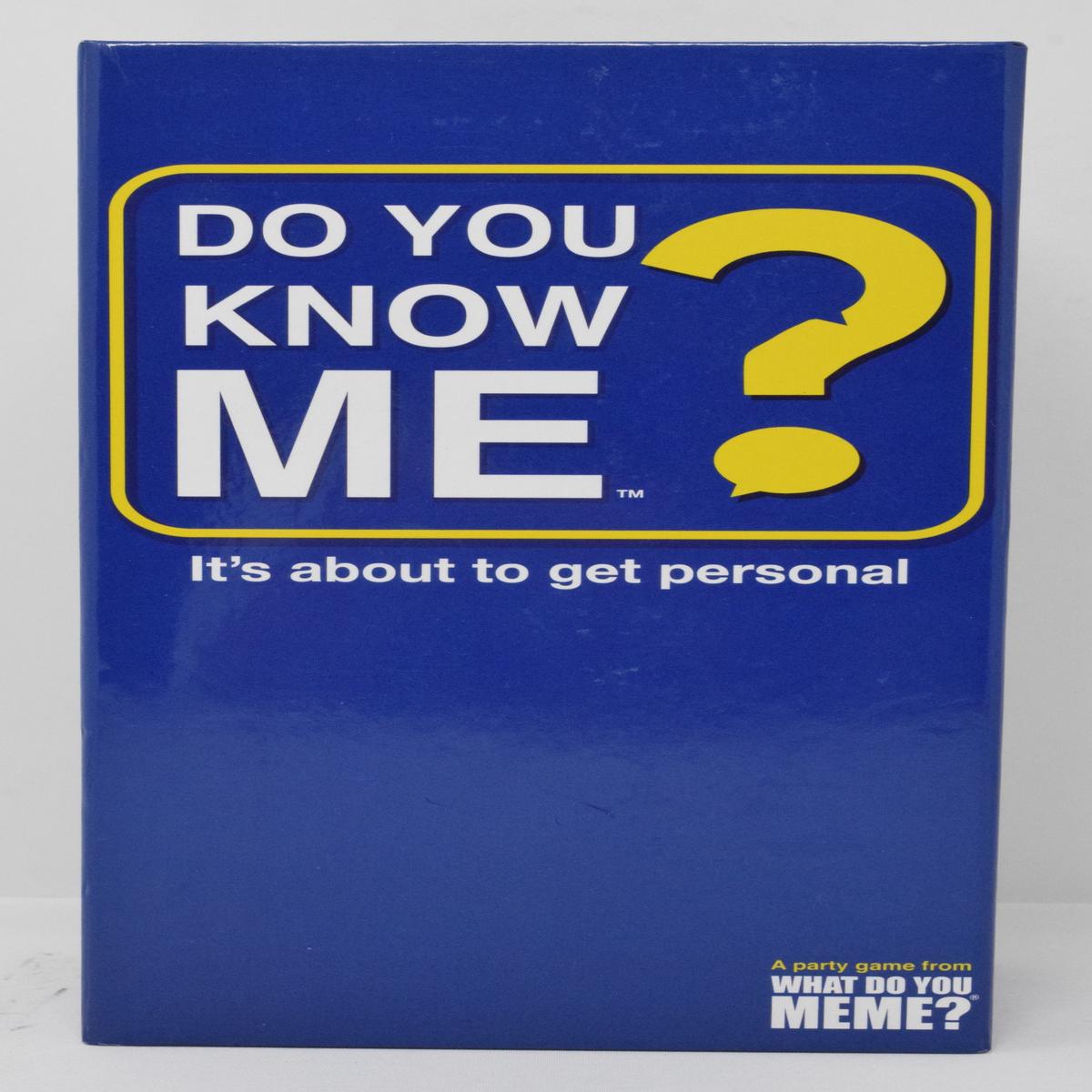 Do You Know Me Party Game What Do You Meme Cards