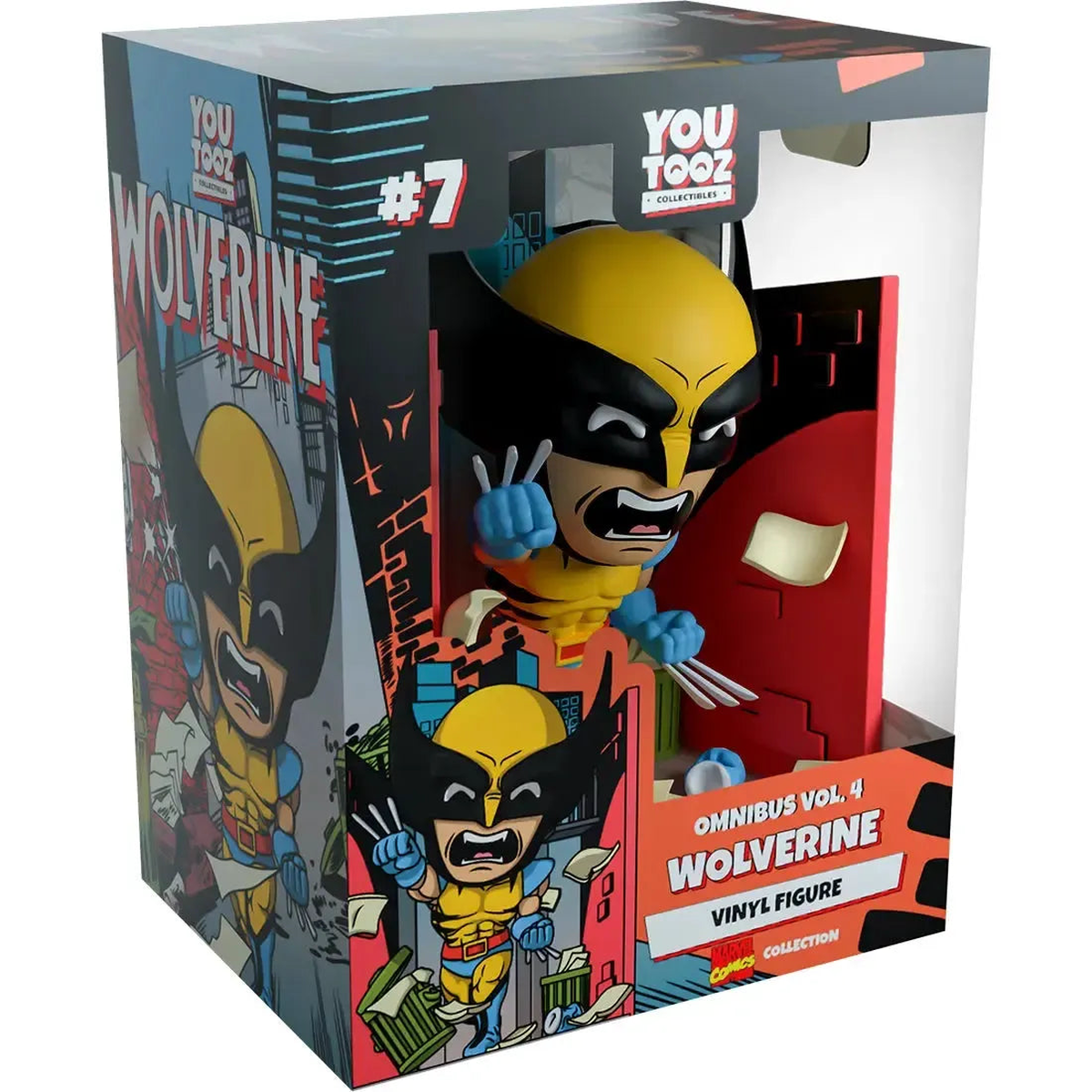 Marvel – Wolverine in Alleyway Figure – Youtooz