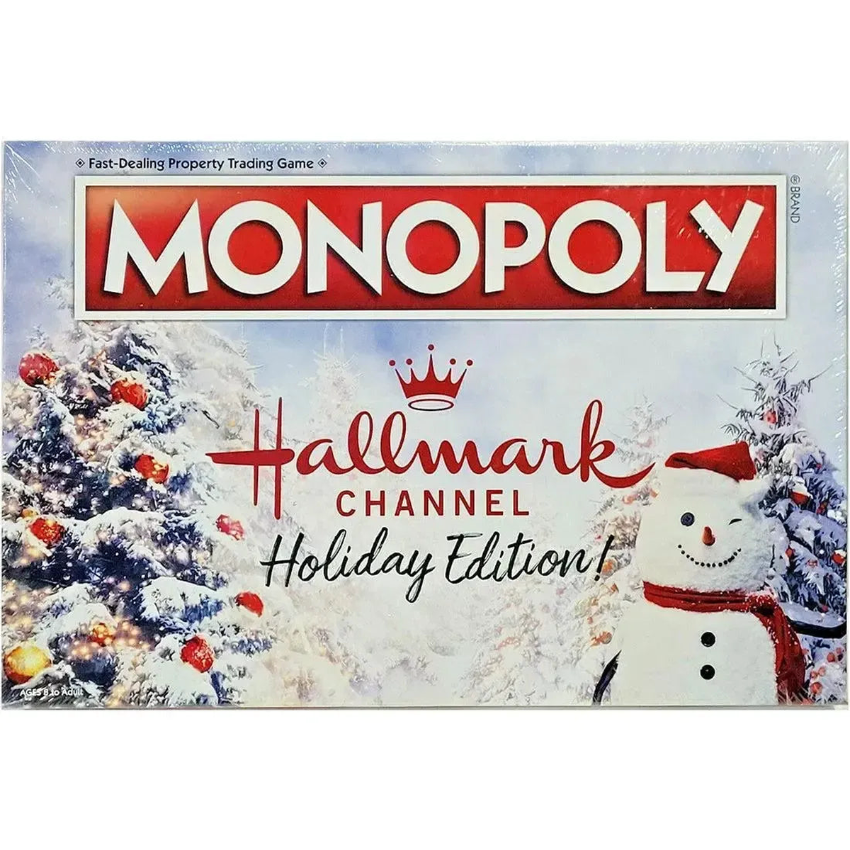 Monopoly: Hallmark Channel Holiday Edition – Economic Holiday Board Game for Family, Adults, and Children – USAopoly