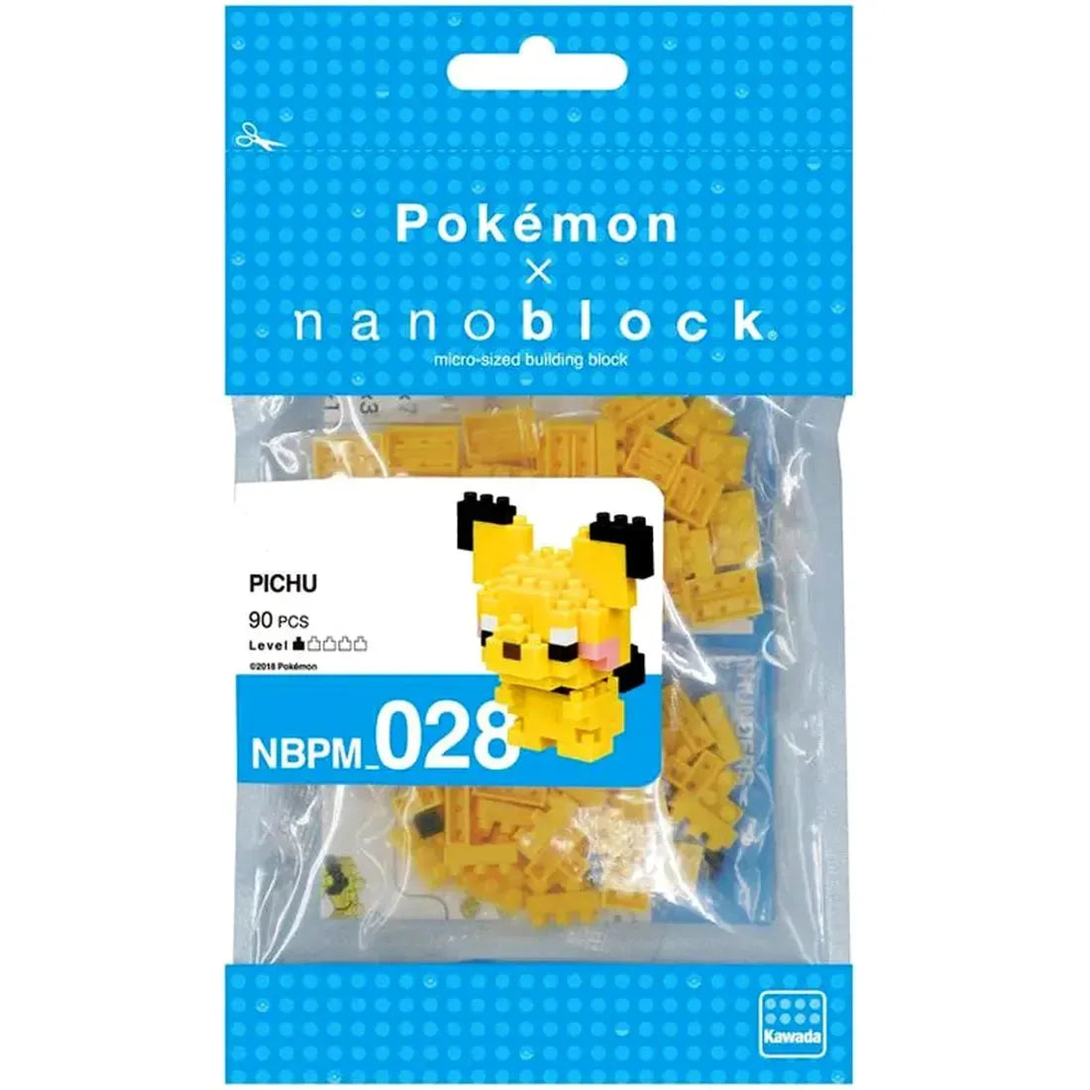 Pokmon – Pichu Figure Building Set – Nanoblock