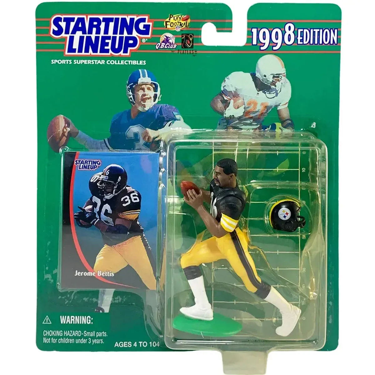 Starting Lineup – Jerome Bettis Football Figure – Kenner – 1998 Edition Series