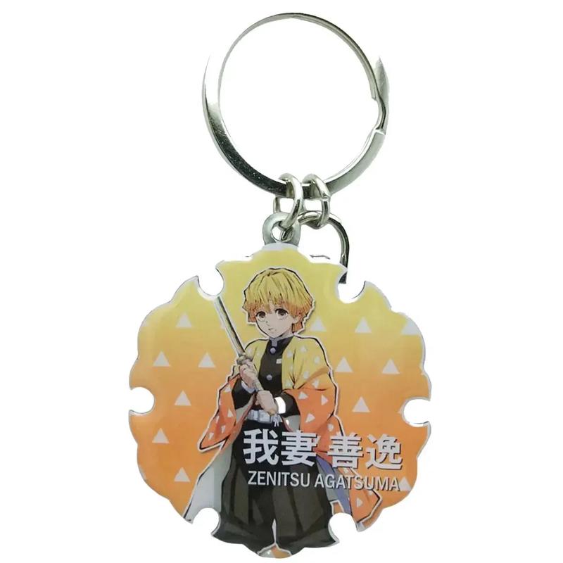 Demon Slayer – Zenitsu Agatsuma Keychain (2″, Metal) – Great Eastern Entertainment