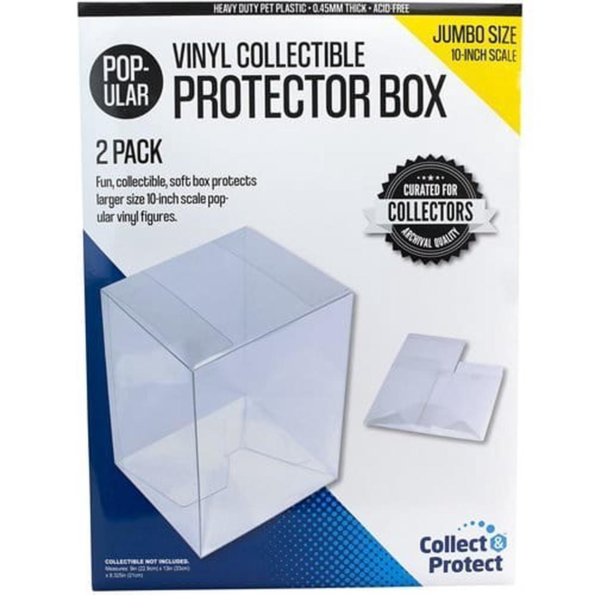 Entertainment Earth 10-Inch Vinyl Collectible Collapsible Protector Box 2-Pack