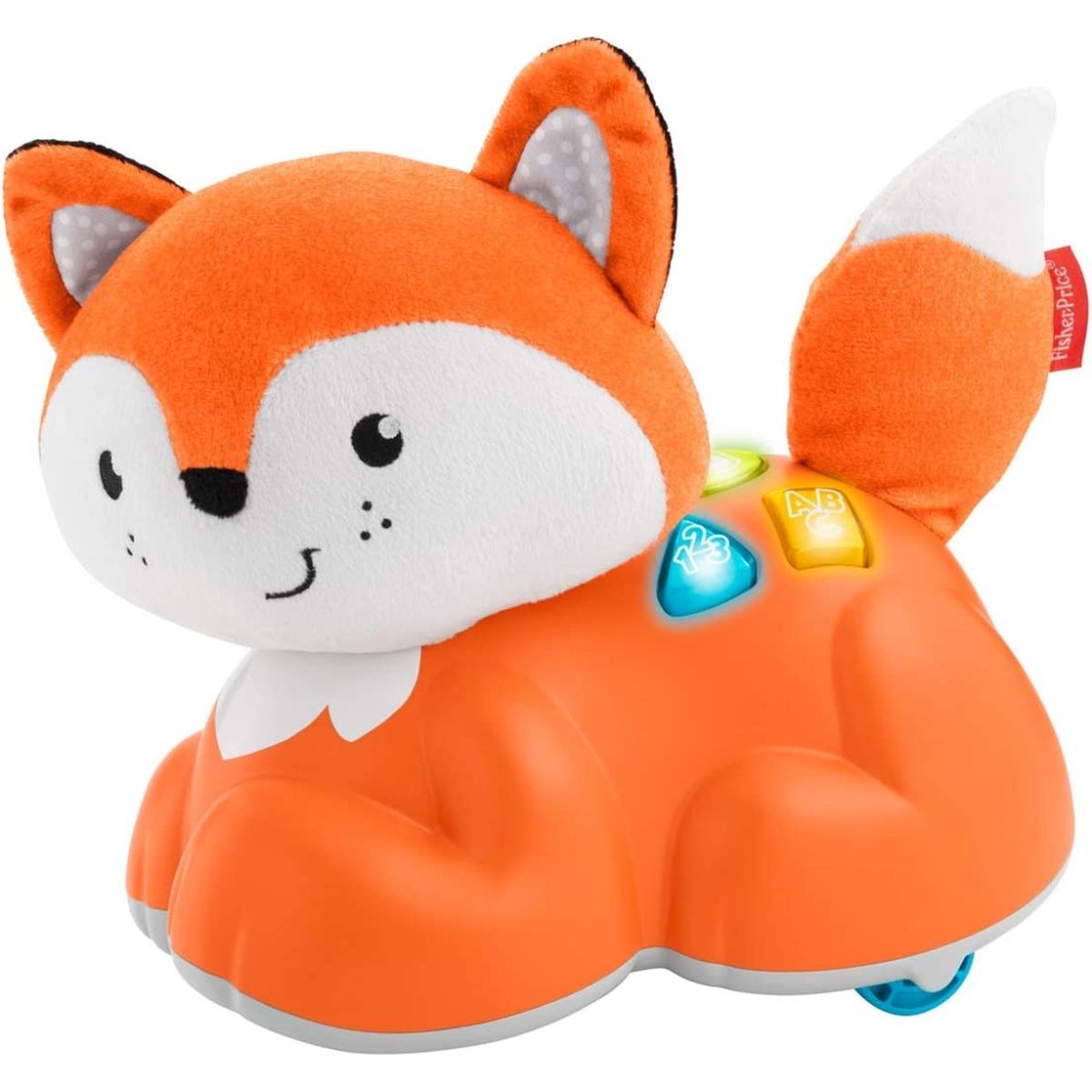Fisher-Price Sit-to-Crawl Learning Fox New Interactive Infant Toy