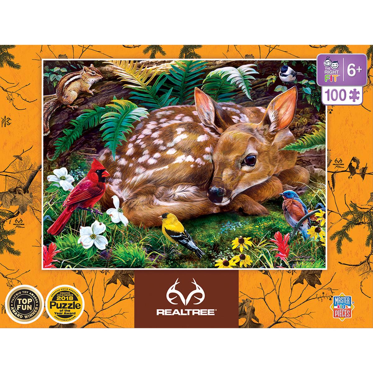 Forest Babies Puzzle 100-piece 12010