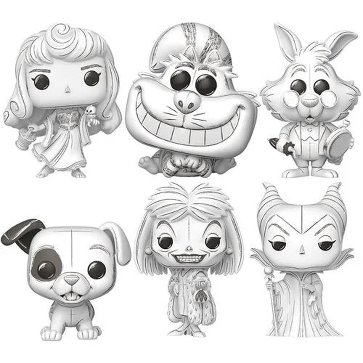 Funko Pop! Disney Sketched Vinyl Figures – Select Figure(s)