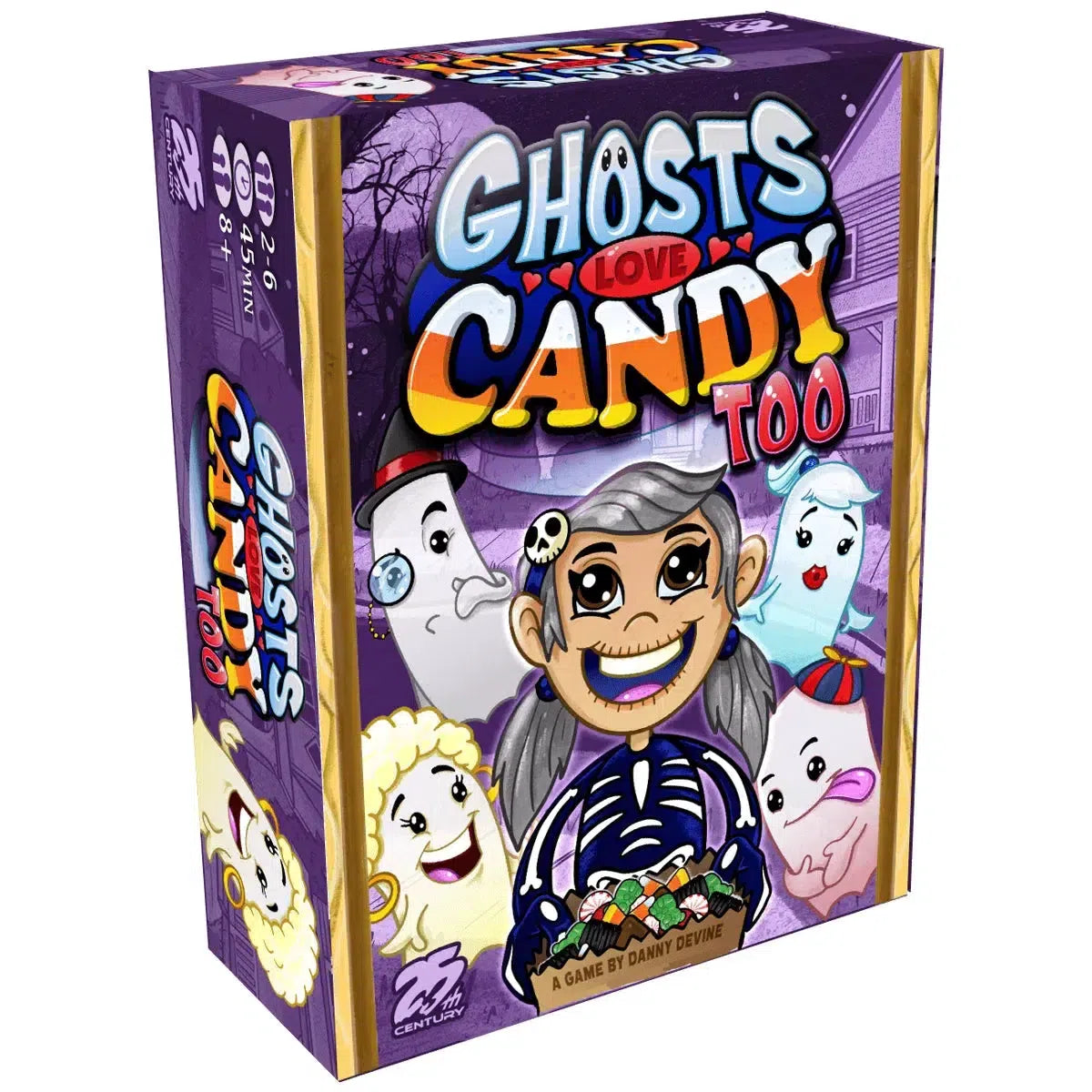 Ghosts Love Candy Too – Competitive Halloween Card Game for Family, Adults, and Children – 25th Century Games