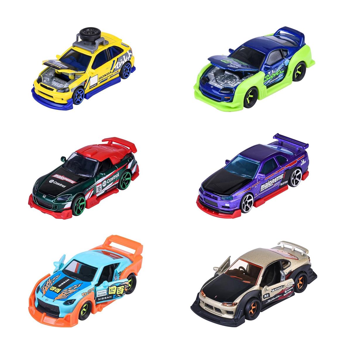 Majorette Auto Japan Series Deluxe – Metal Toy Car with Collection Box & Opening Parts for Kids & Collectors Styles & Design May Vary – Only 1 Model Included