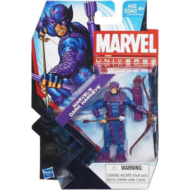 Marvel Universe – Bullseye Dark Hawkeye Action Figure (3.75″) – Hasbro – Marvel Universe Series 5 (012) – (2013)
