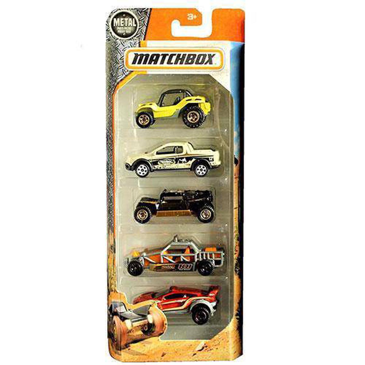 Matchbox 2016 164 Desert cars 5-Car Pack – DJY02