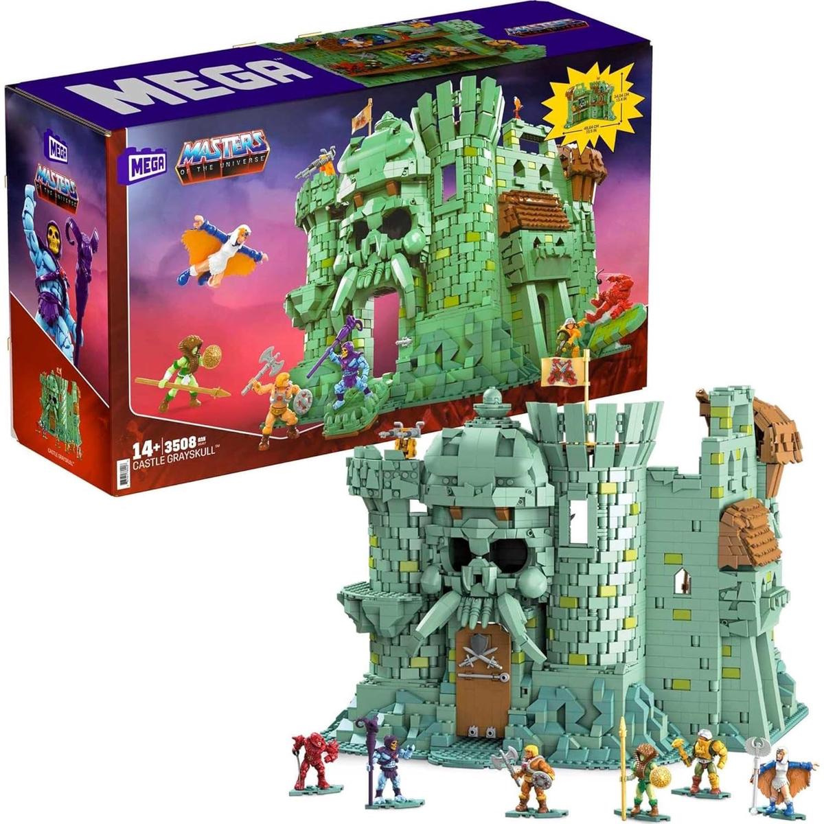MEGA Construx: Masters of the Universe Castle Grayskull – 3508 Piece Building Set