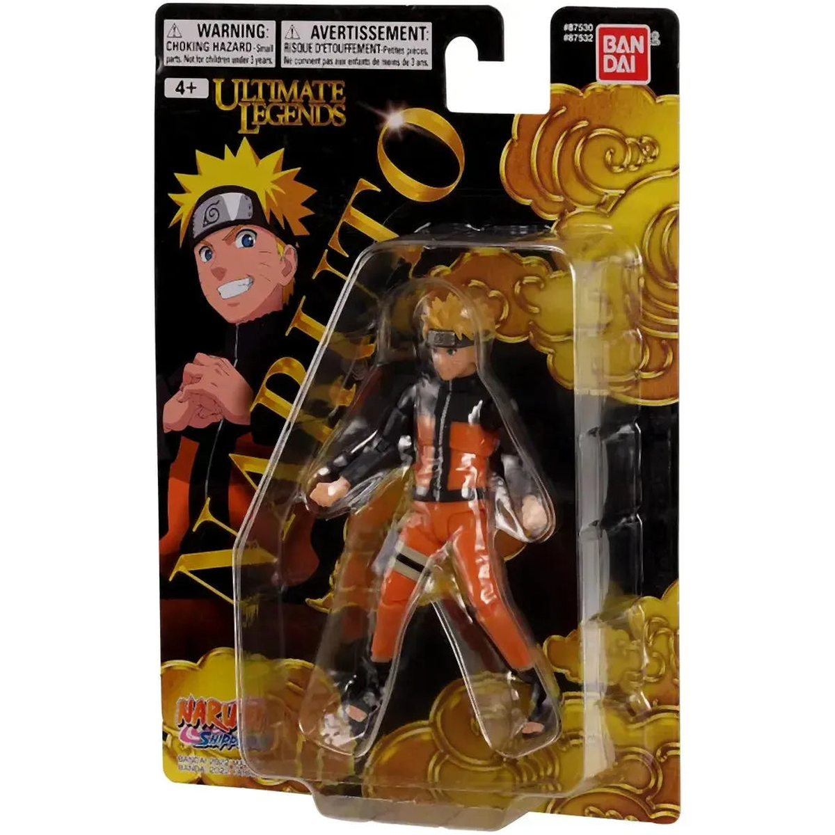 Naruto Shippuden – Naruto Uzumaki Action Figure – Bandai – Ultimate Legends Series