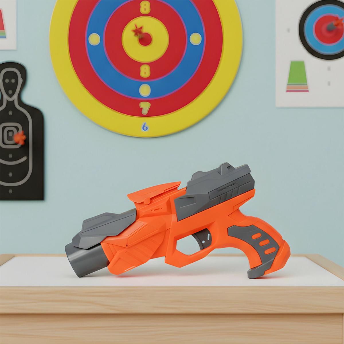 Nitro Ranger Soft Bullet Toy Gun for Kids with Foam Darts Action Blaster Style Shooting Toy