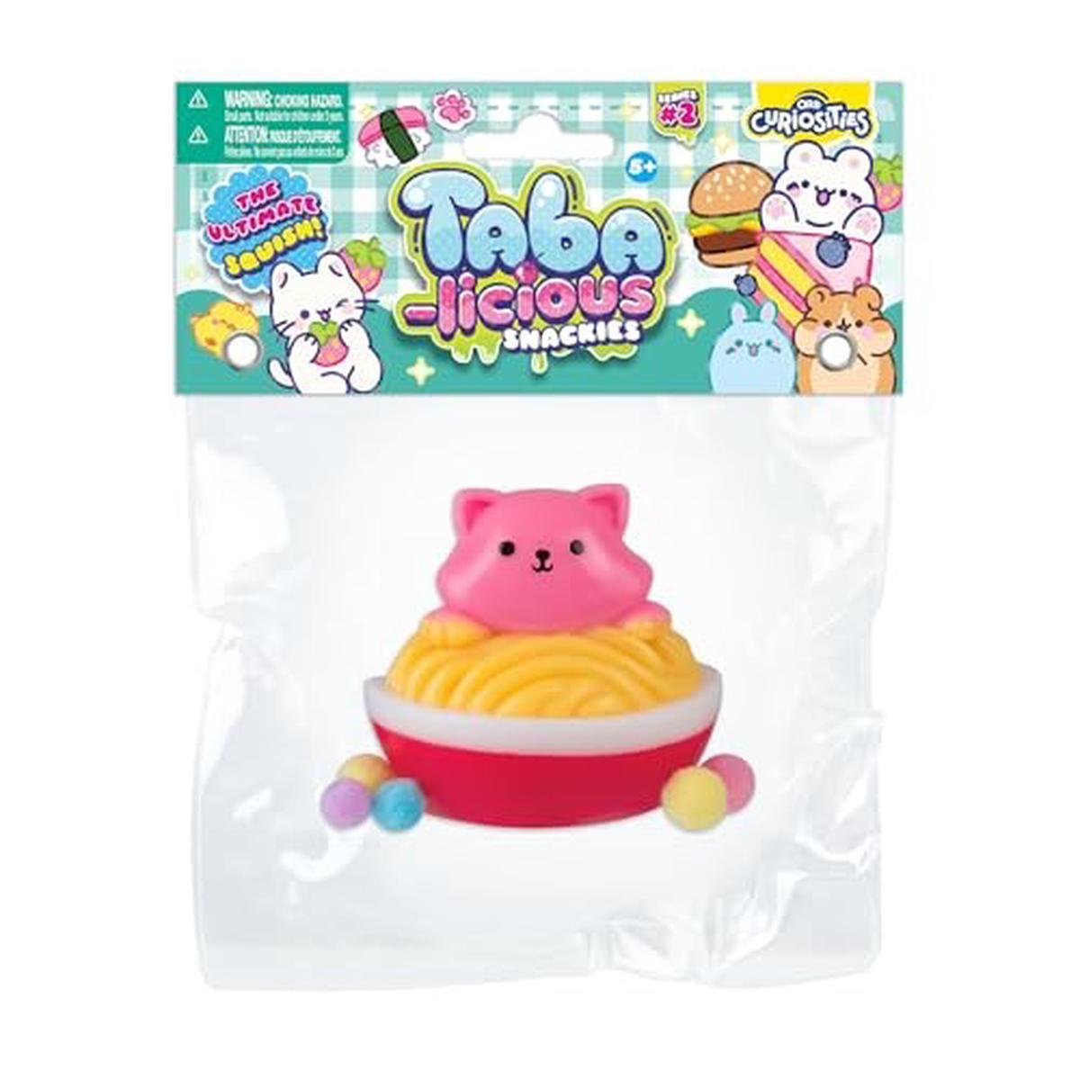 Tabalicious Snackies Squishy Cat Ramen Bowl Toy 4284902407