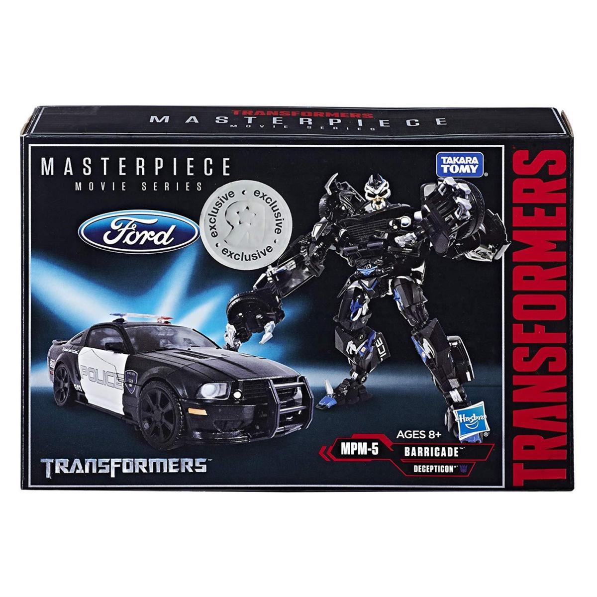Transformers Masterpiece Decepticon Barricade Action Figure
