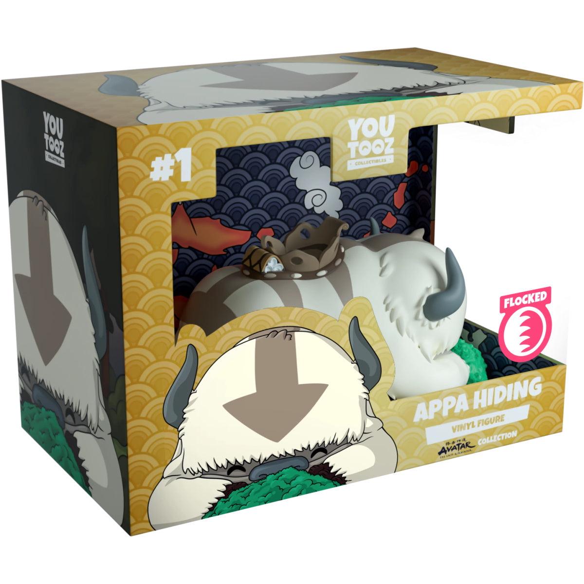 Youtooz Avatar: The Last Airbender Collection [Appa Hiding Flocked] Vinyl Figure #1
