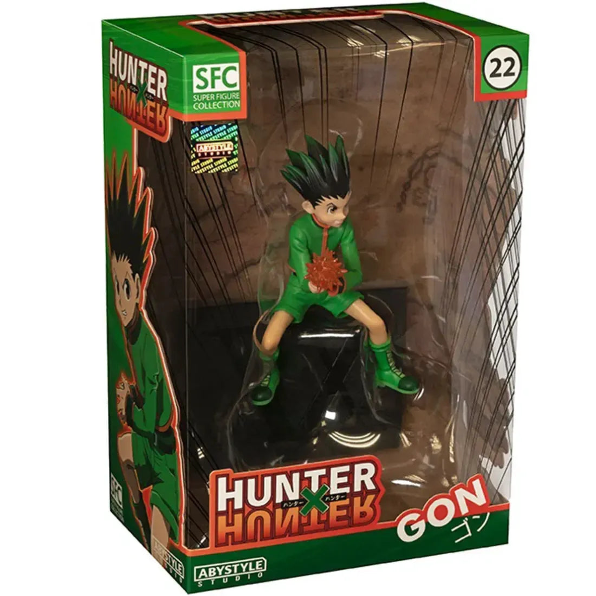 Hunter x Hunter – Gon Freecss Jajanken Attack Figure – ABYstyle – Super Figure Collection Series