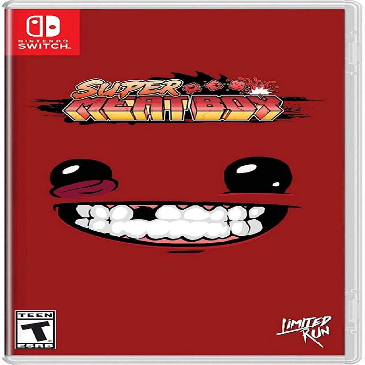 Limited Run Super Meat Boy Nintendo Switch Alternate Cover Physical 2019 USA Region Free – Default Title