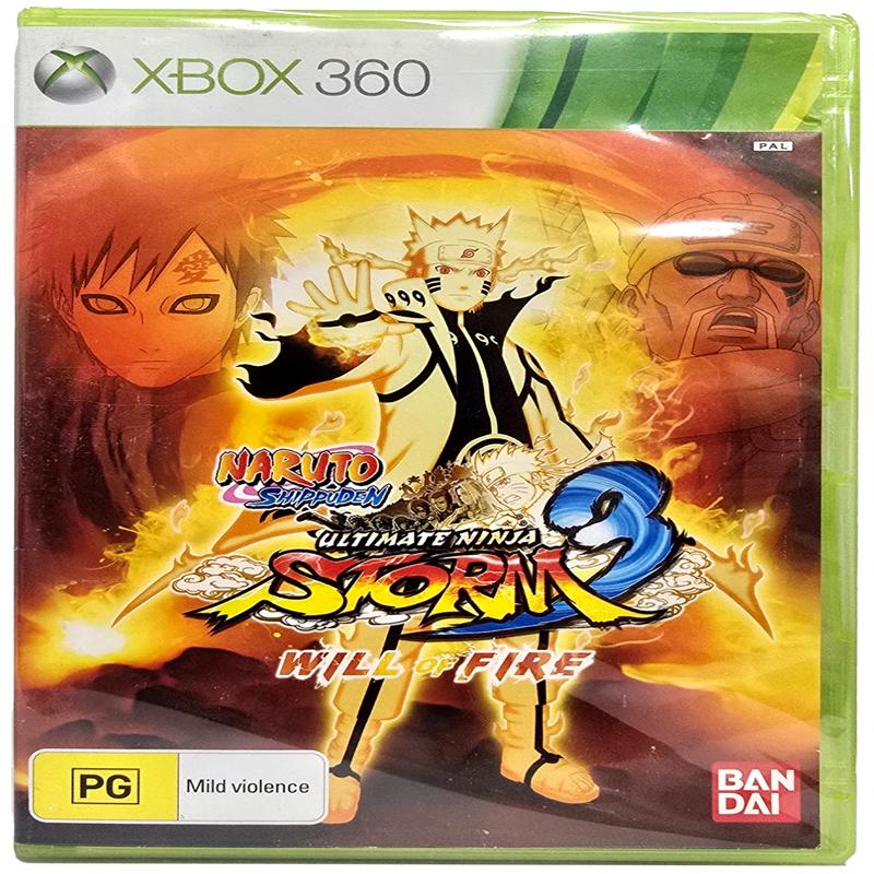 Naruto Shippuden Ultimate Ninja Storm 3 Will Of Fire XBOX 360 PAL (Pre-Owned)